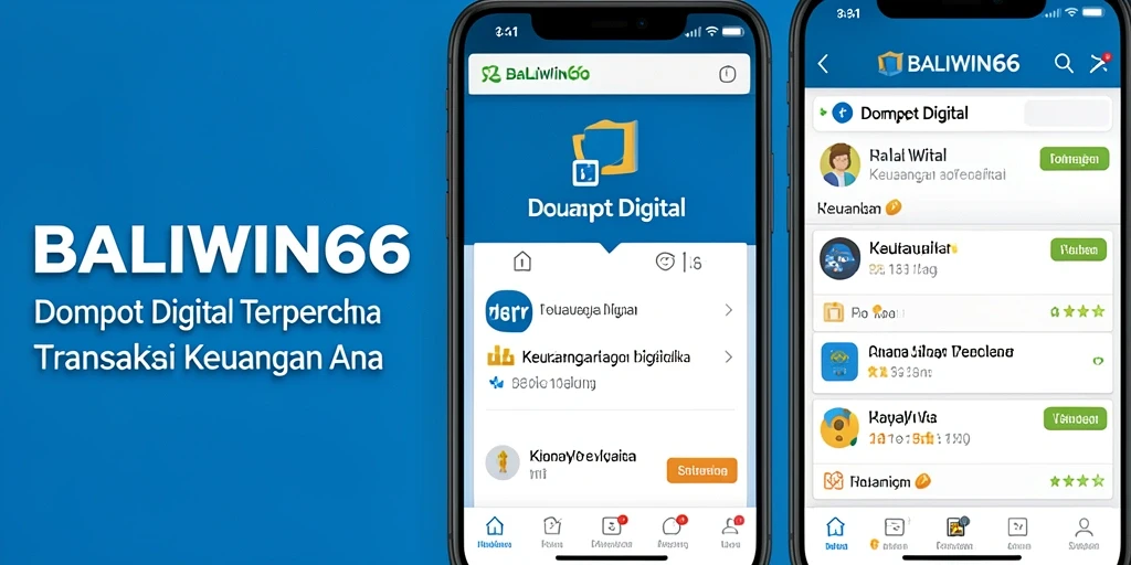 Tampilan antarmuka aplikasi BALIWIN66 yang user-friendly.