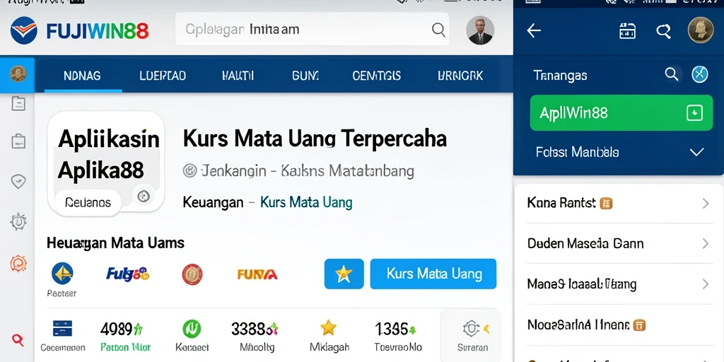 Tampilan antarmuka FUJIWIN88 yang mudah dipahami dan informatif.