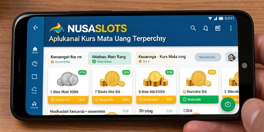 Tampilan antarmuka NUSASLOTS menampilkan grafik nilai tukar yang interaktif dan informatif.