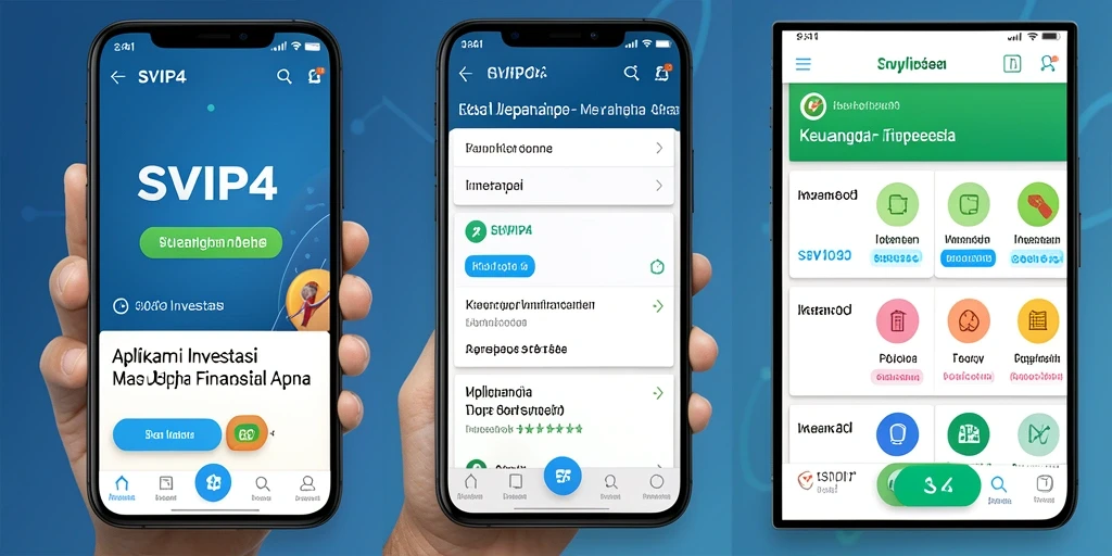 Tampilan antarmuka SVIP4 yang ramah pengguna dan informatif.
