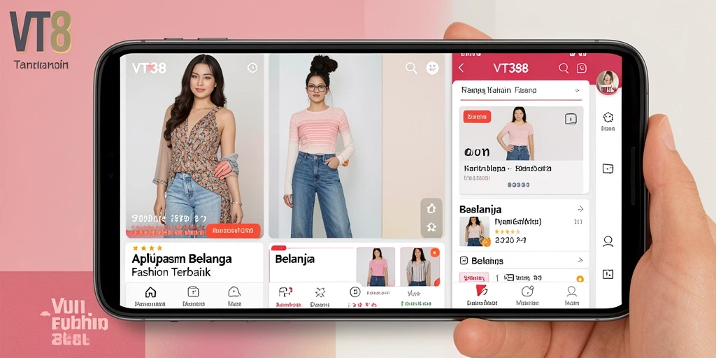 Tampilan antarmuka aplikasi VT38 yang modern dan user-friendly.