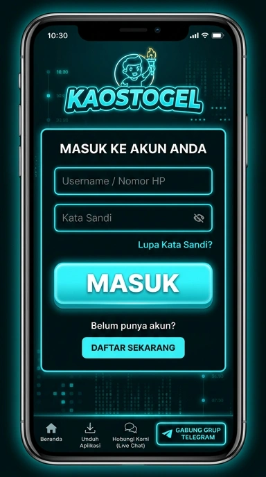 Panduan Masuk Akun Kaostogel untuk Android